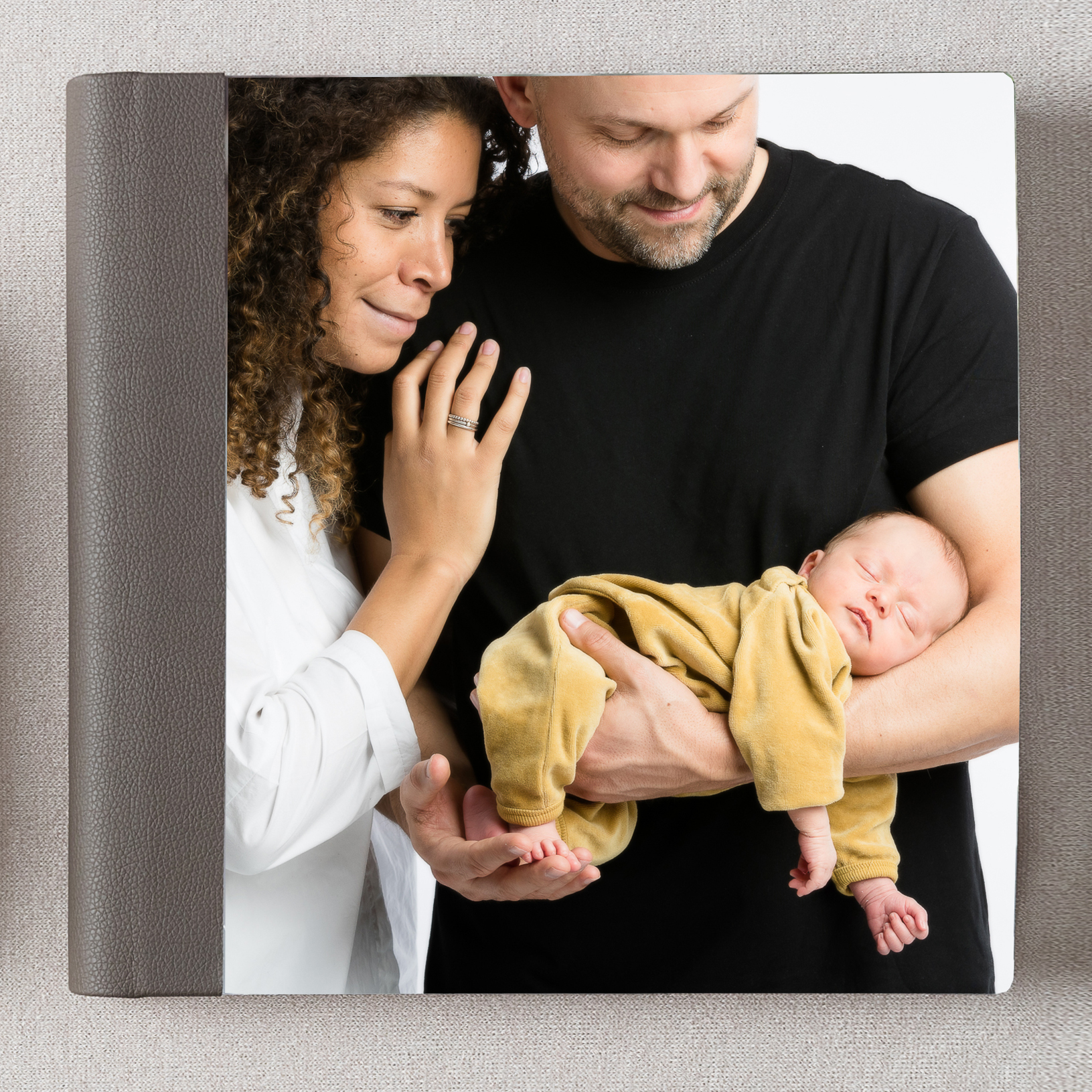 Album Baby Newborn Familie Acryl cover