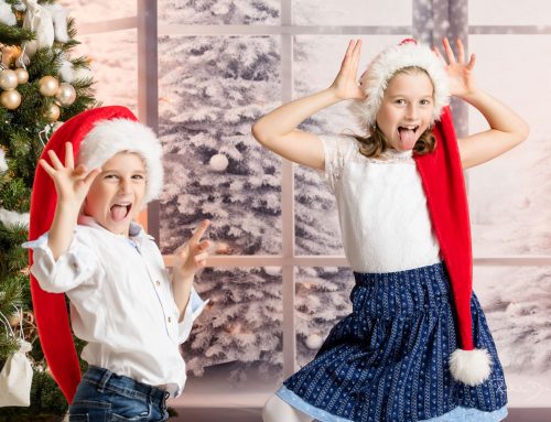 Kinderfotos für Weihnachten. Das war 2025.